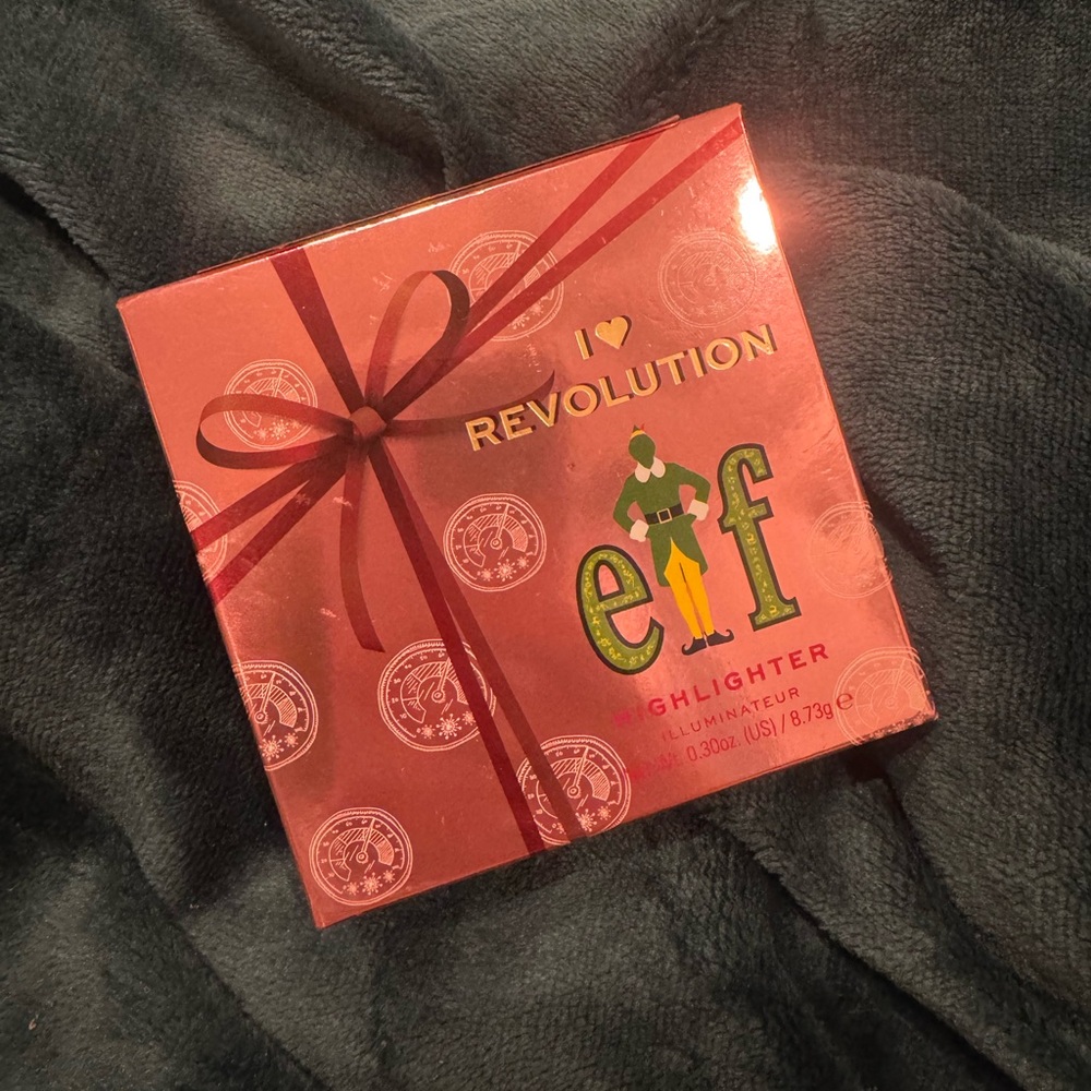 Elf X I Heart Revolution Christmas Cheer Highlighter In Buddy Shimmering Gold
